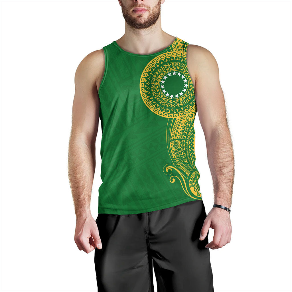 Cook Islands Tank Top Tribal Tattoo Circle