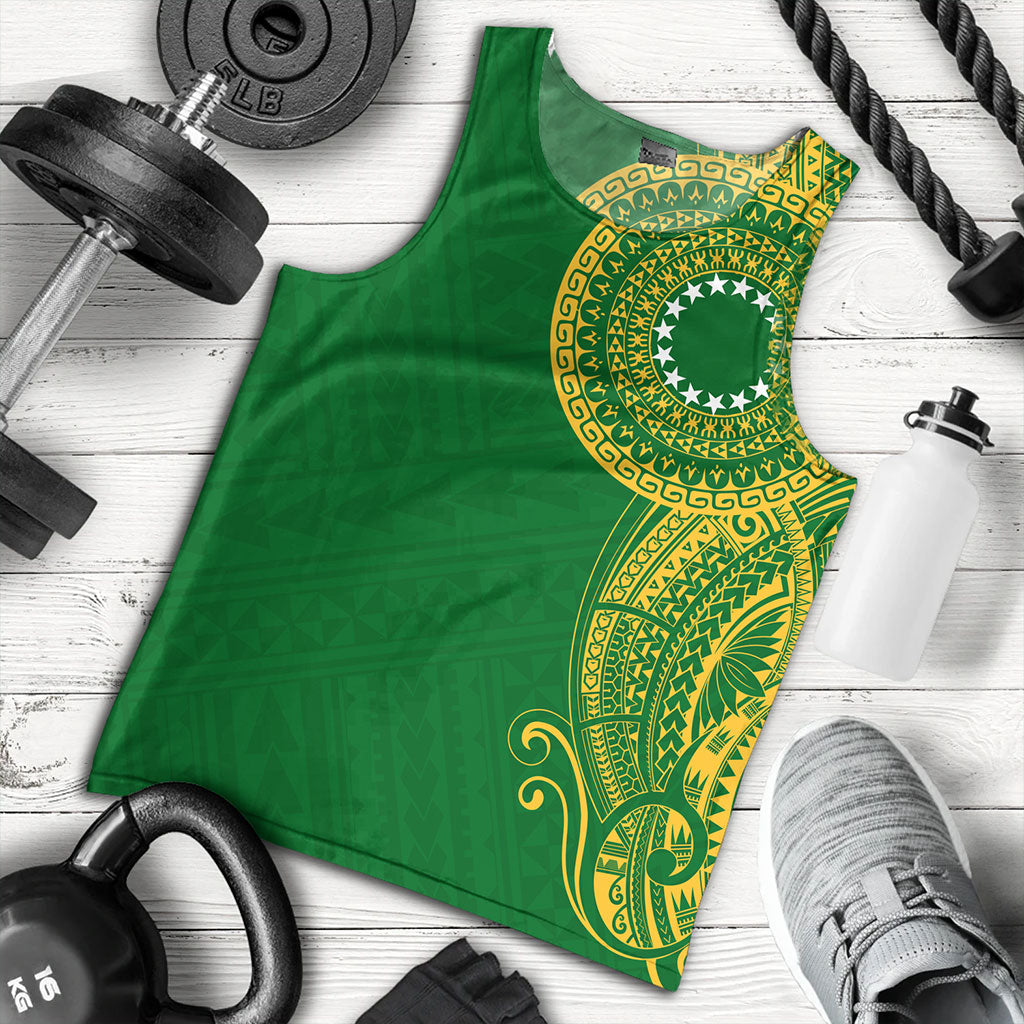 Cook Islands Tank Top Tribal Tattoo Circle