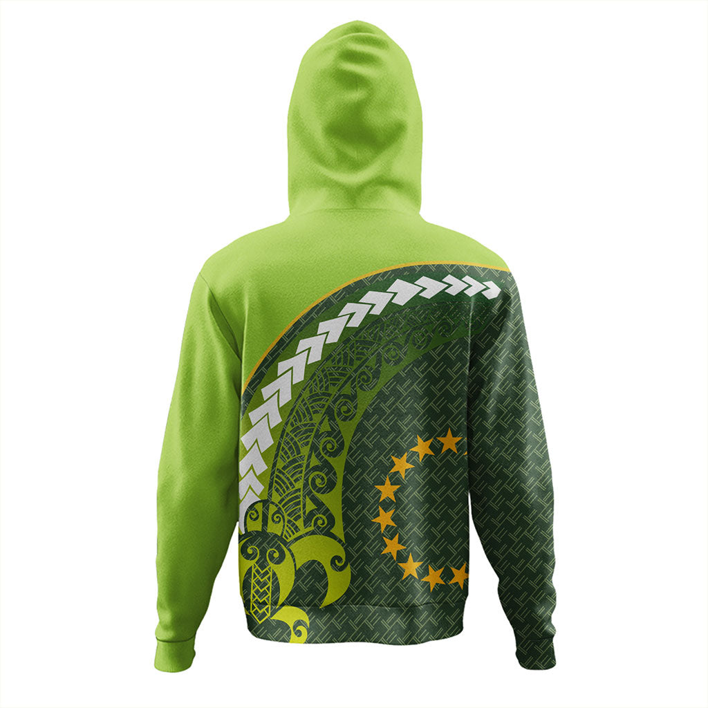 Cook Islands Hoodie Turtle Tattoo Tribal