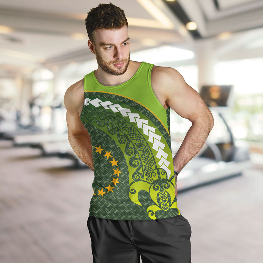 Cook Islands Tank Top Turtle Tattoo Tribal