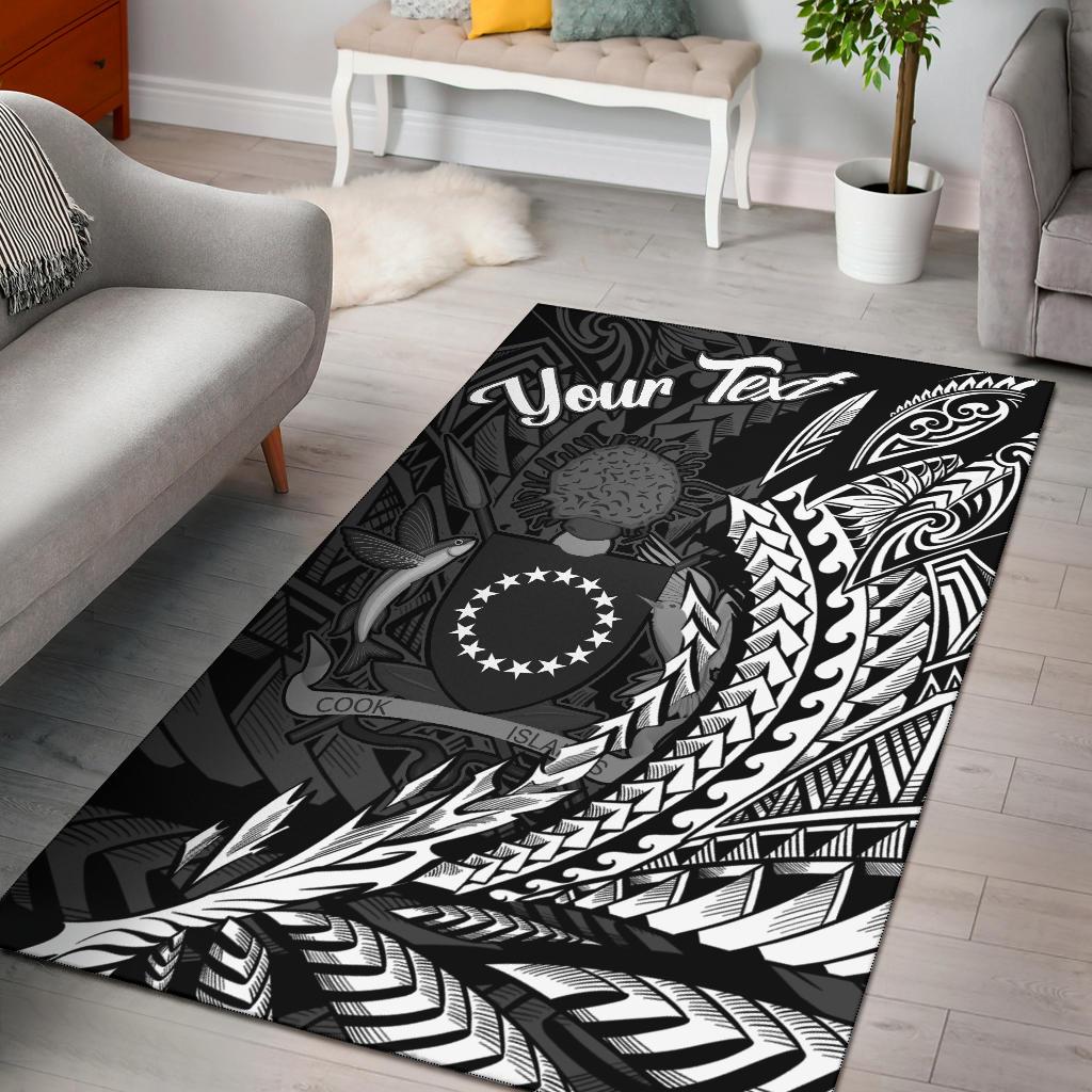 Cook Islands Area Rug - Custom Personalised Wings Style