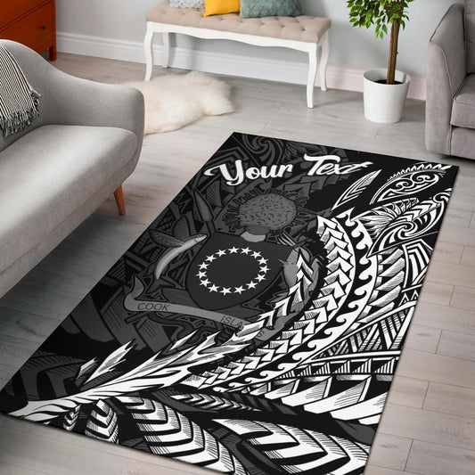 Cook Islands Area Rug - Custom Personalised Wings Style