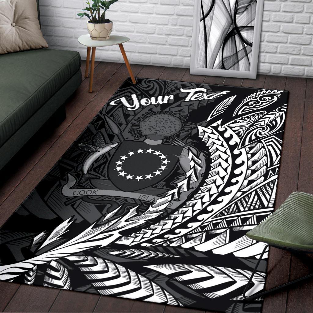 Cook Islands Area Rug - Custom Personalised Wings Style