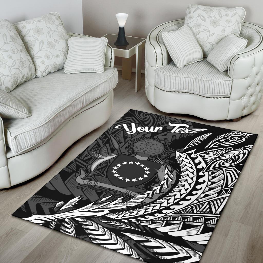Cook Islands Area Rug - Custom Personalised Wings Style