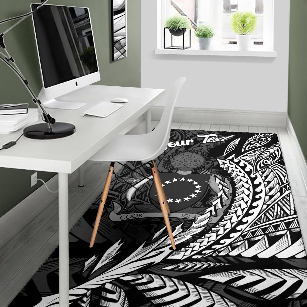 Cook Islands Area Rug - Custom Personalised Wings Style