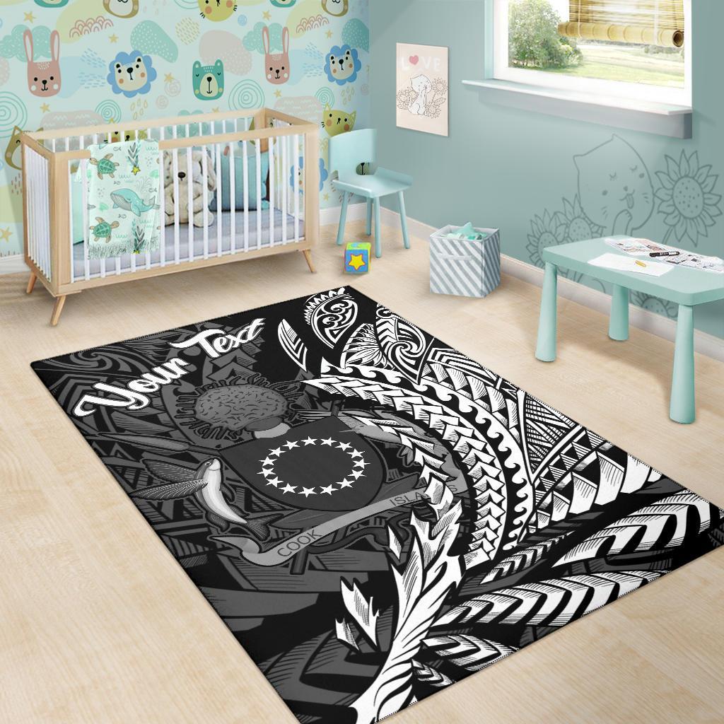 Cook Islands Area Rug - Custom Personalised Wings Style