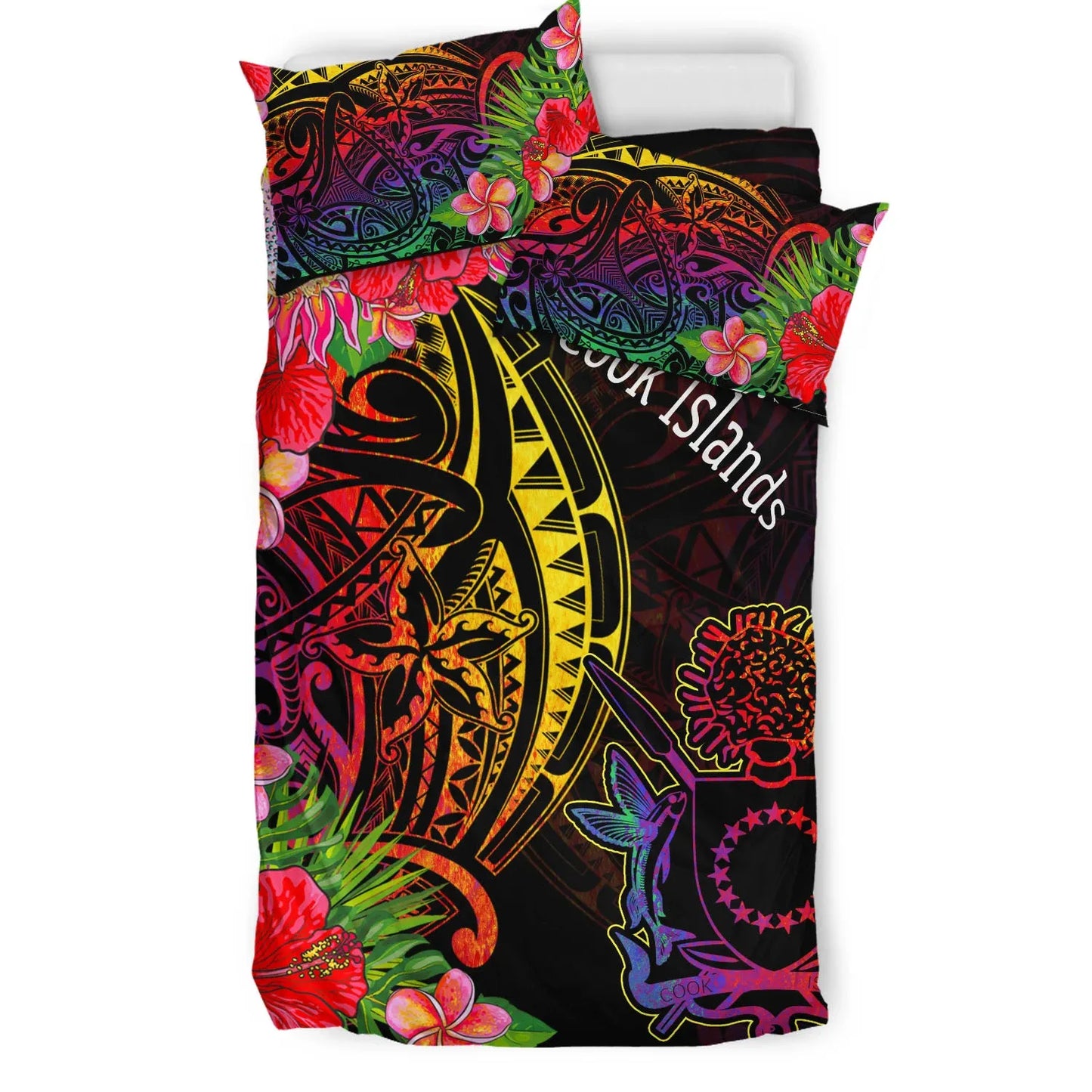 Cook Islands Bedding Set - Tropical Hippie Style