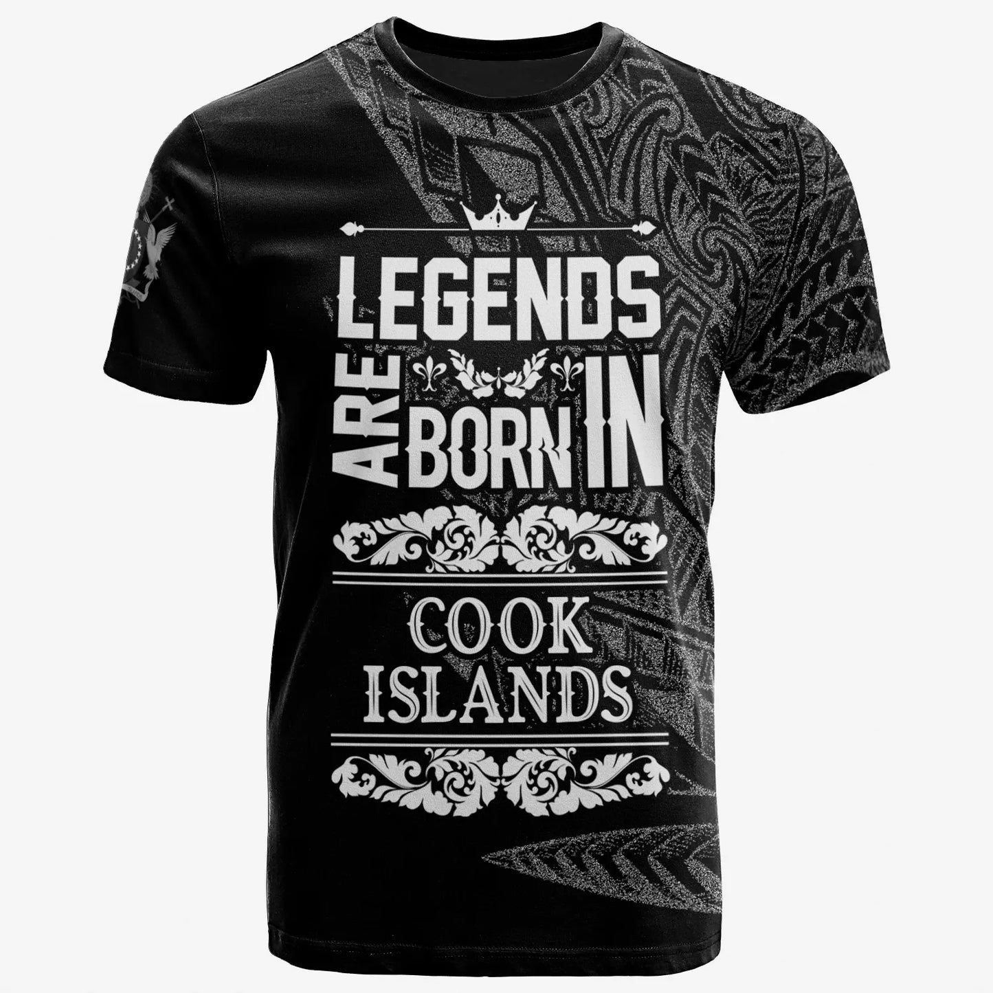 Cook Islands Polo Shirt - Legends Are Born In White Color
