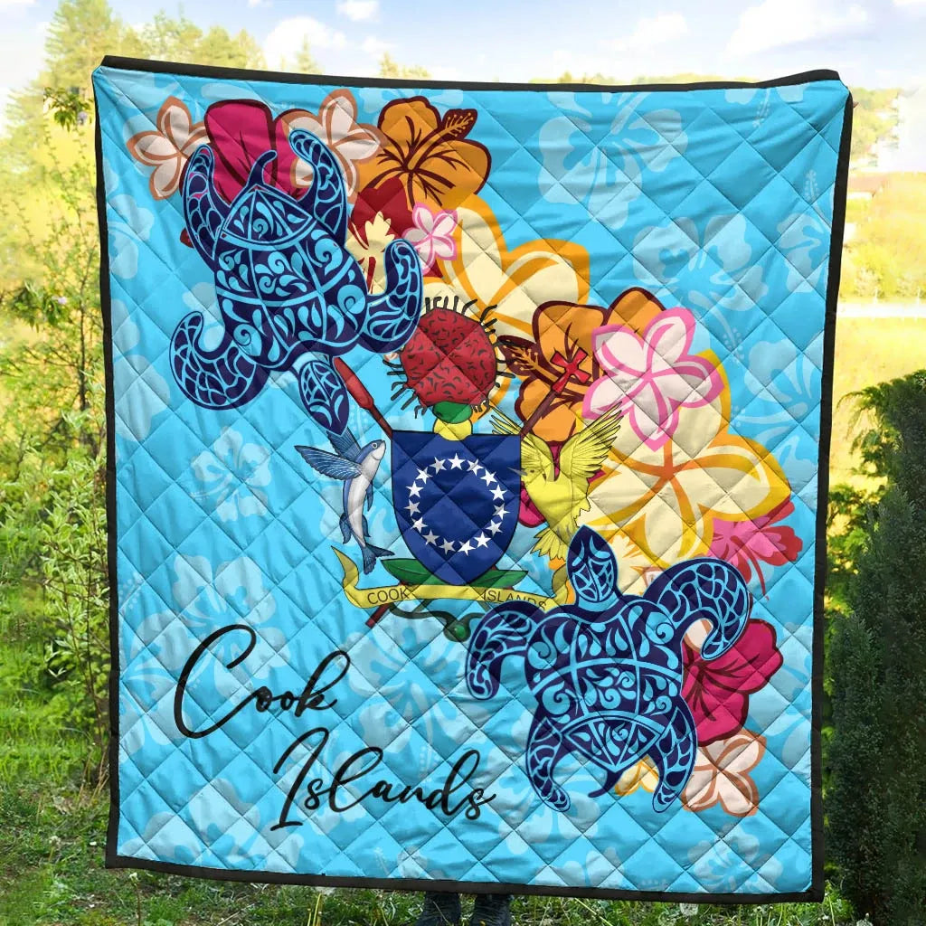 Cook Islands Premium Quilt - Tropical Style