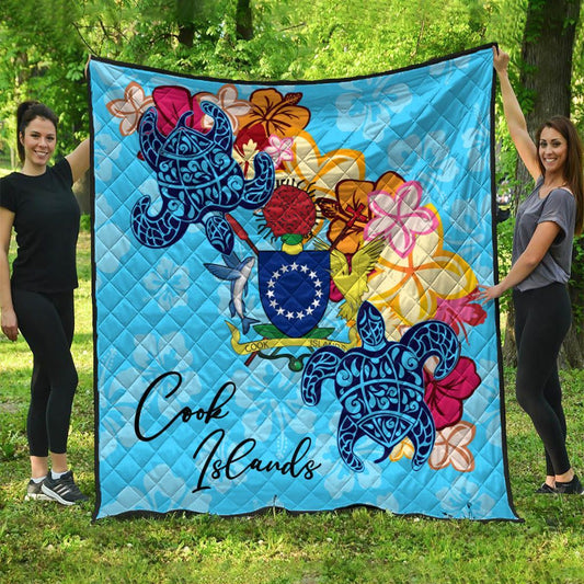 Cook Islands Premium Quilt - Tropical Style