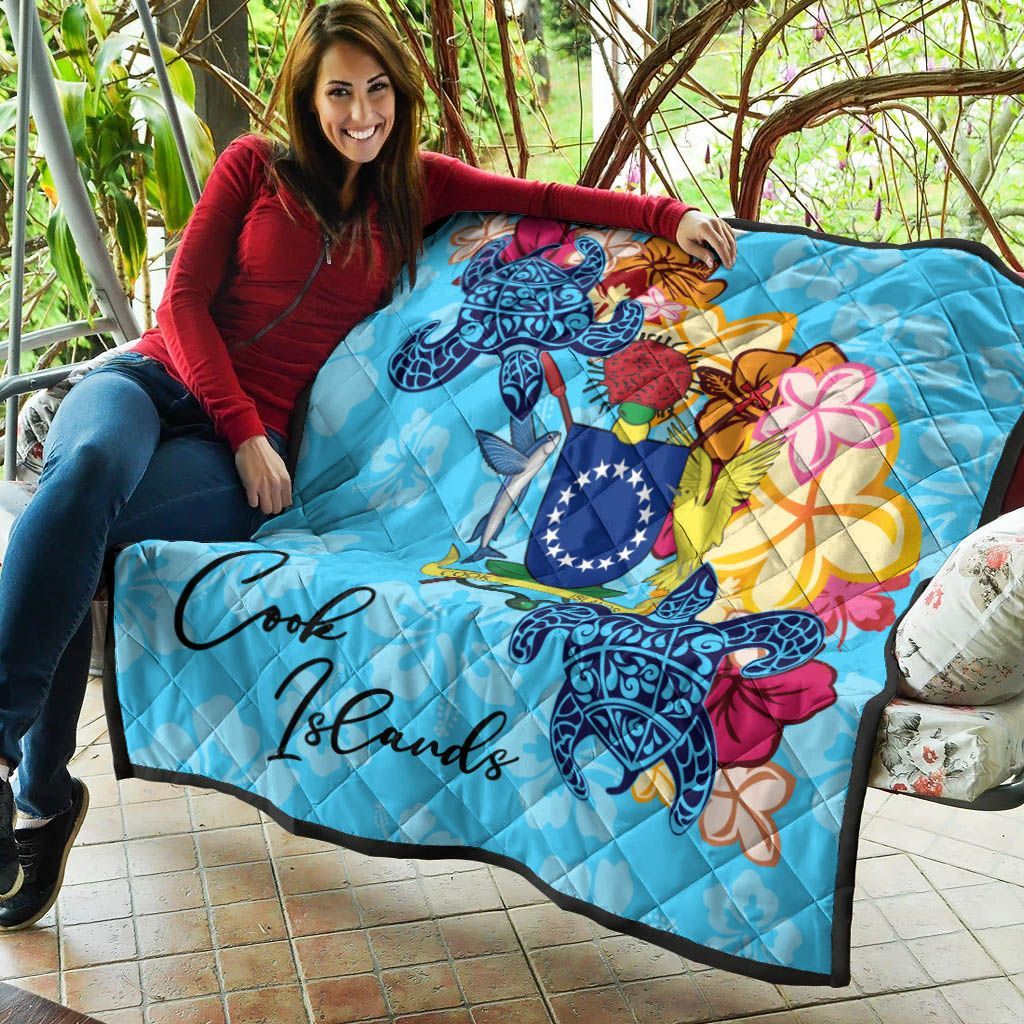 Cook Islands Premium Quilt - Tropical Style