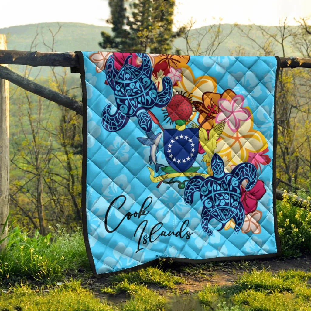 Cook Islands Premium Quilt - Tropical Style