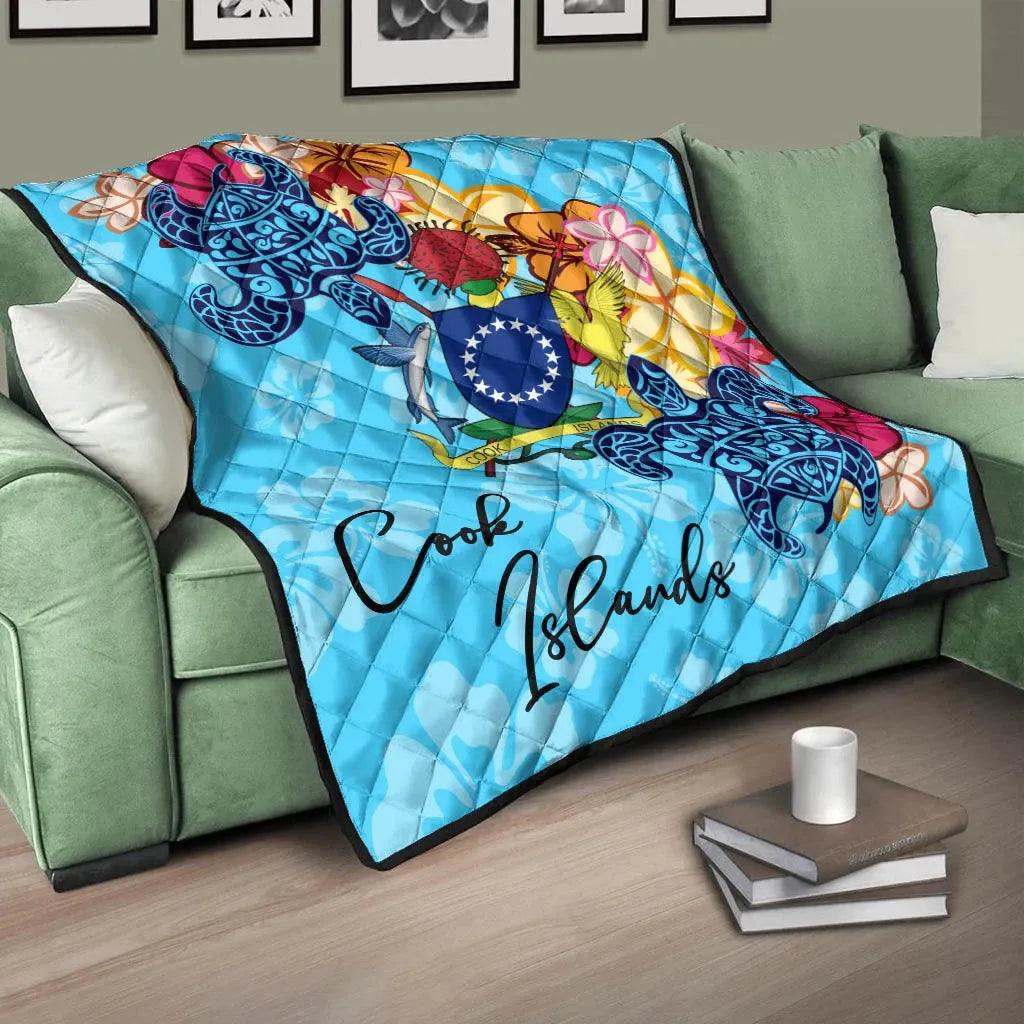 Cook Islands Premium Quilt - Tropical Style
