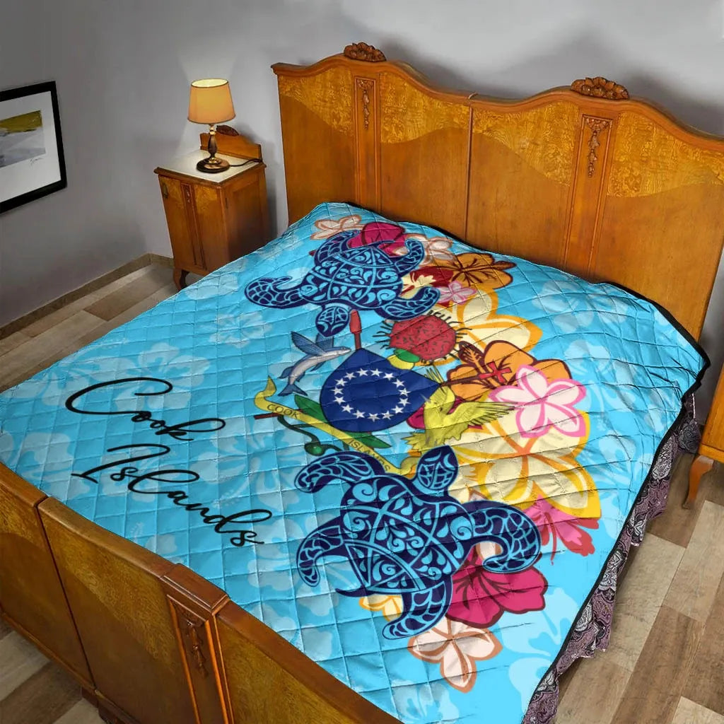 Cook Islands Premium Quilt - Tropical Style
