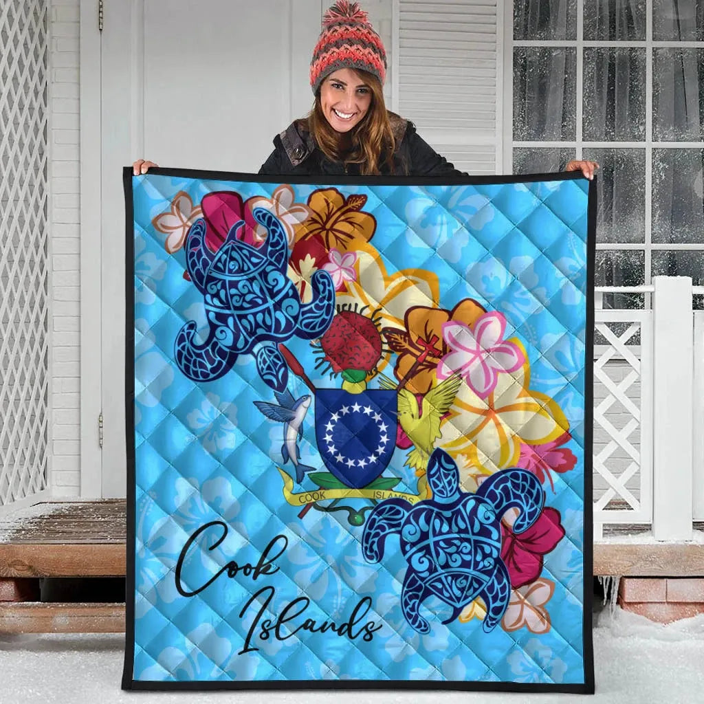 Cook Islands Premium Quilt - Tropical Style