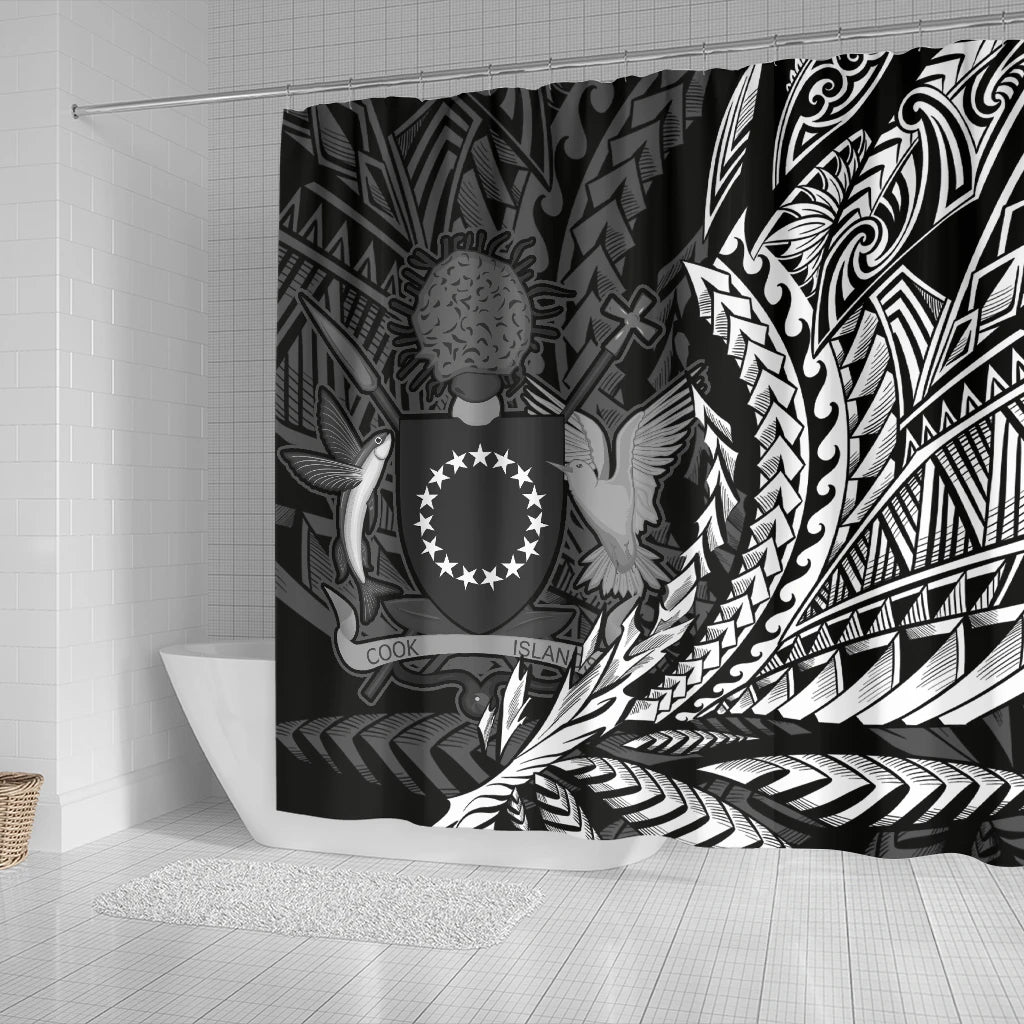 Cook Islands Shower Curtains - Wings Style