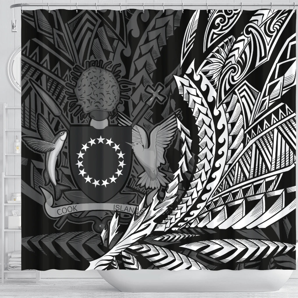 Cook Islands Shower Curtains - Wings Style