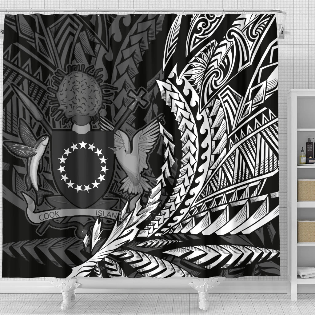 Cook Islands Shower Curtains - Wings Style