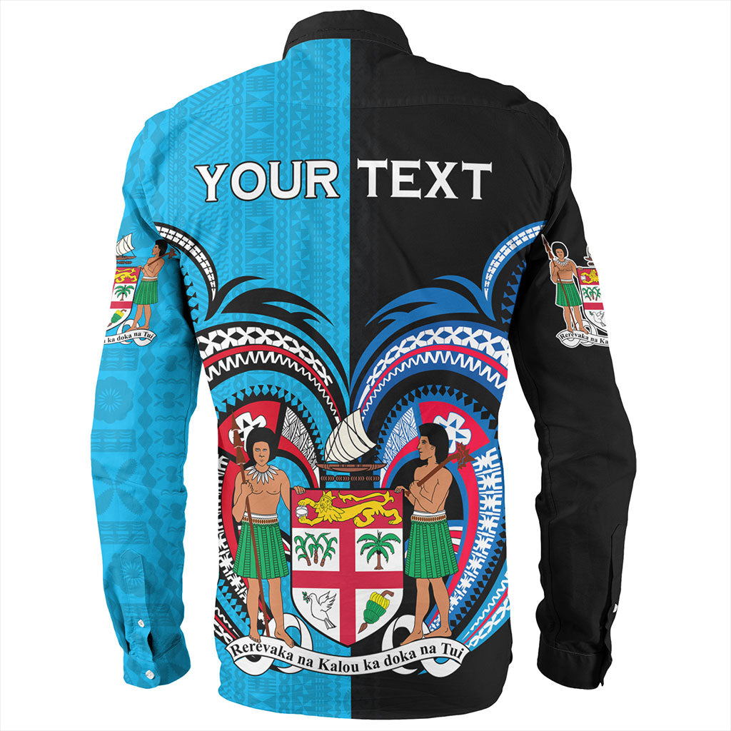 Fiji Long Sleeve Shirt Custom In My Heart