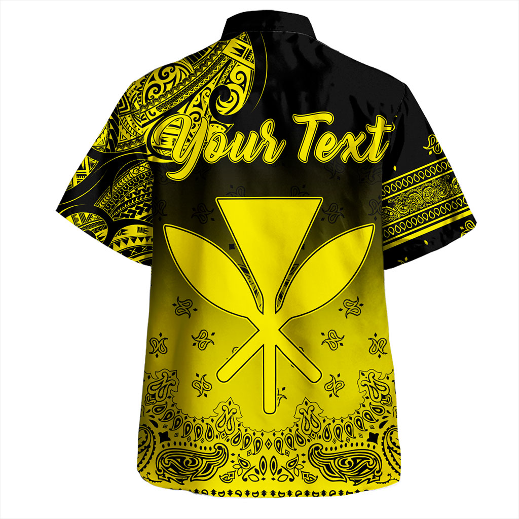 Hawaii Hawaiian Shirt Custom Kanaka Paisley Style