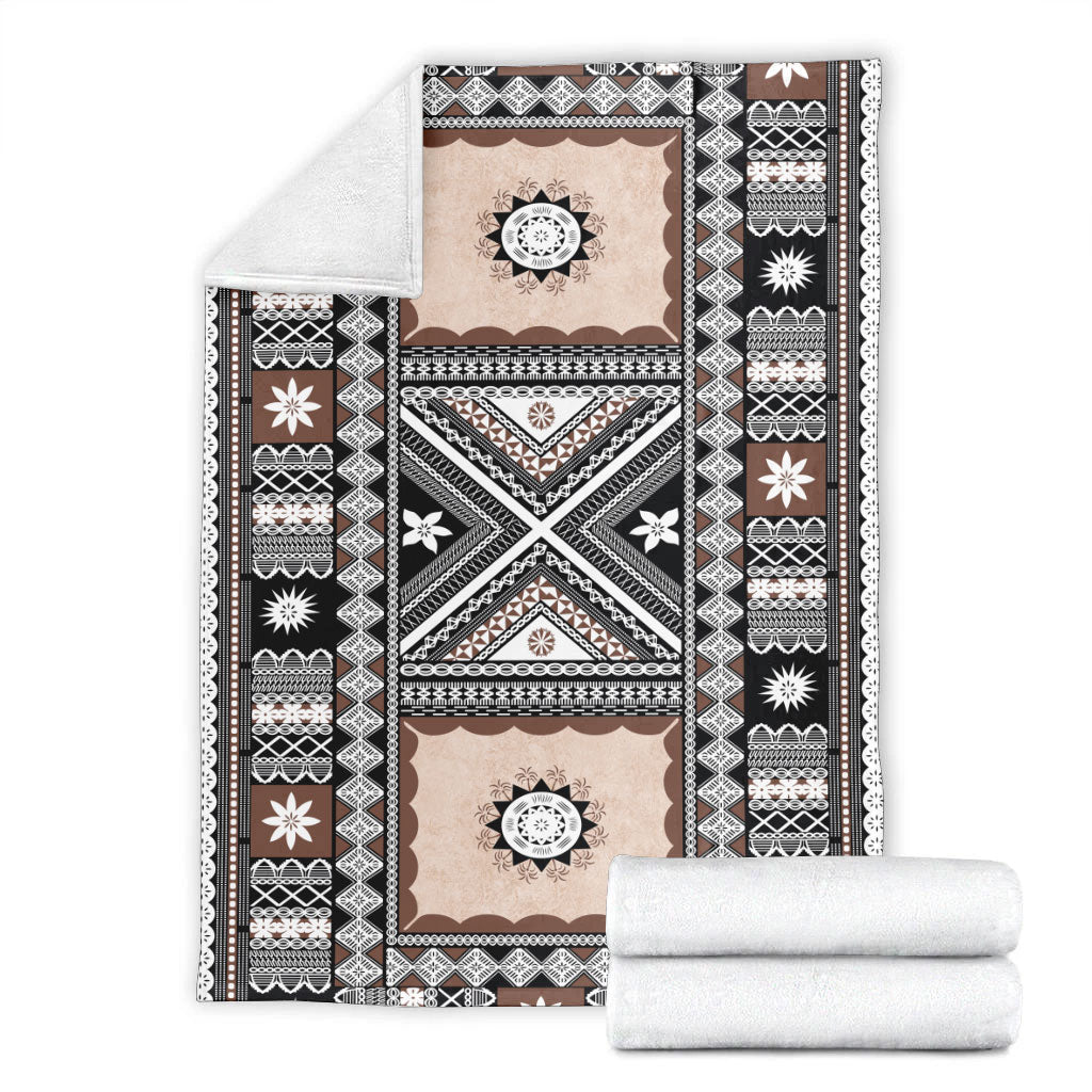 Fiji Premium Blanket Tapa Massi Design