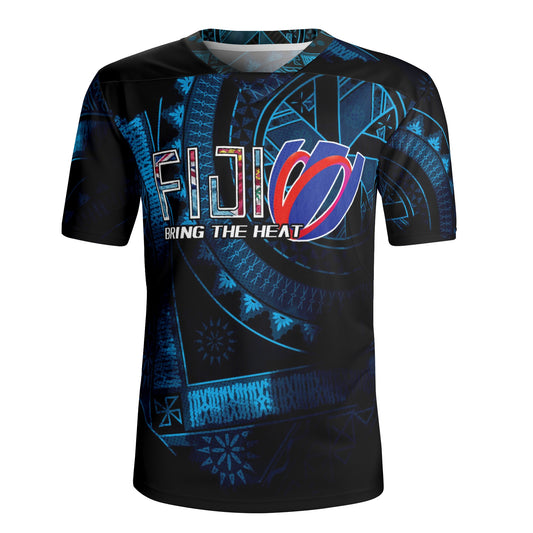 Fiji Bring The Heat Rugby Cup Men's All Over Printing Rugby Jersey