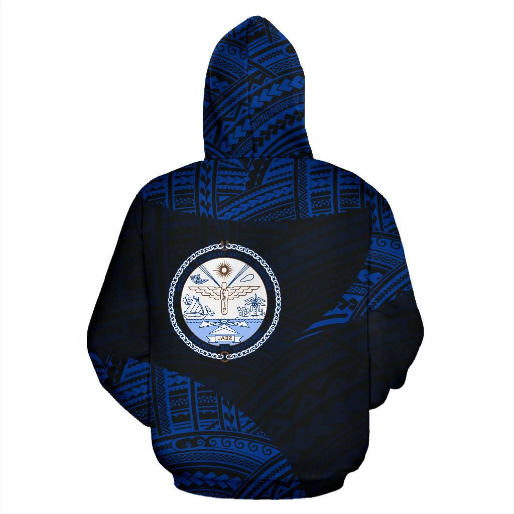 Marshall Islands Hoodie - Marshall Islands Flag Seal Endless 02