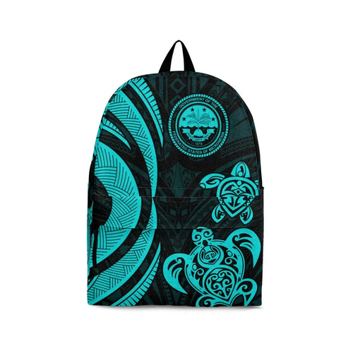 Federated States of Micronesia Backpack - Turquoise Tentacle Turtle