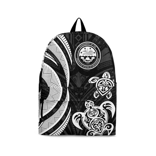 Federated States of Micronesia Backpack - White Tentacle Turtle