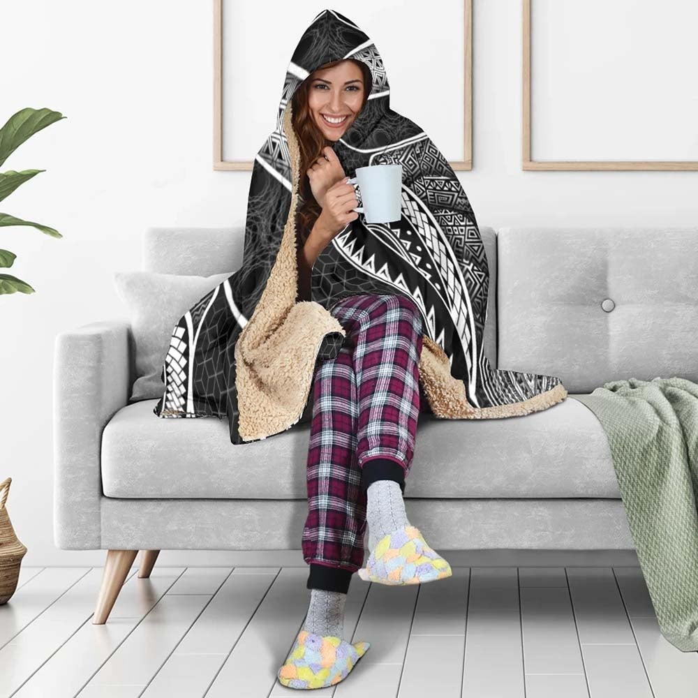 Federated States Of Micronesia Hooded Blankets - Poly Pattern With COA Federated States of Micronesia