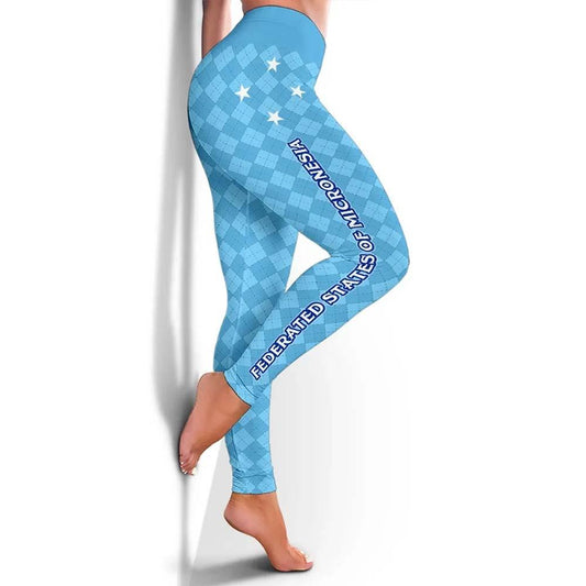 Federated States of Micronesia Legging - Caro Patterns