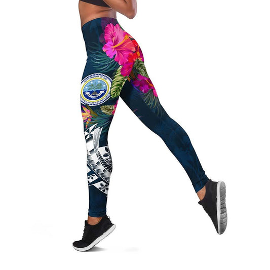Federated States Of Micronesia Legging - Summer Vibes