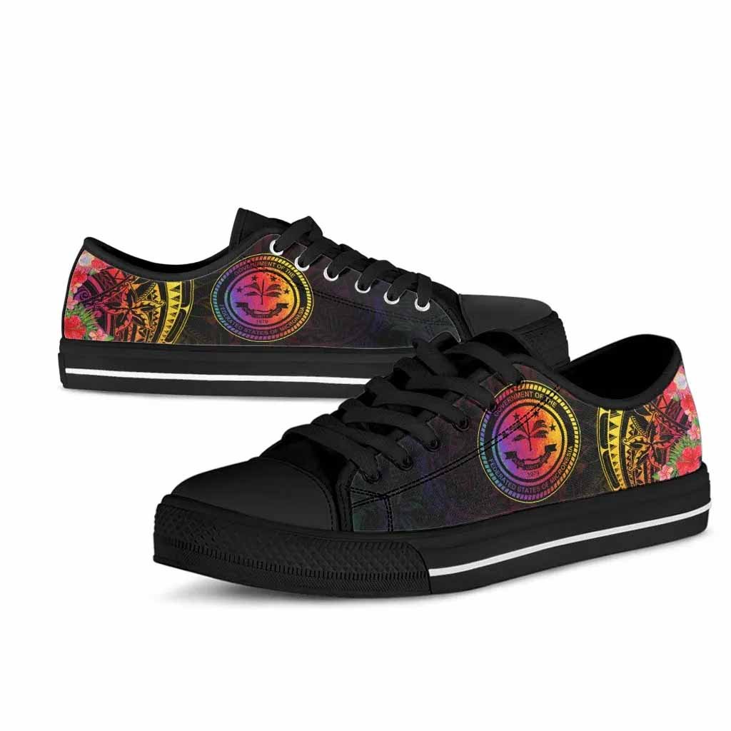 Federated States of Micronesia Low Top Shoes - Tropical Hippie Style