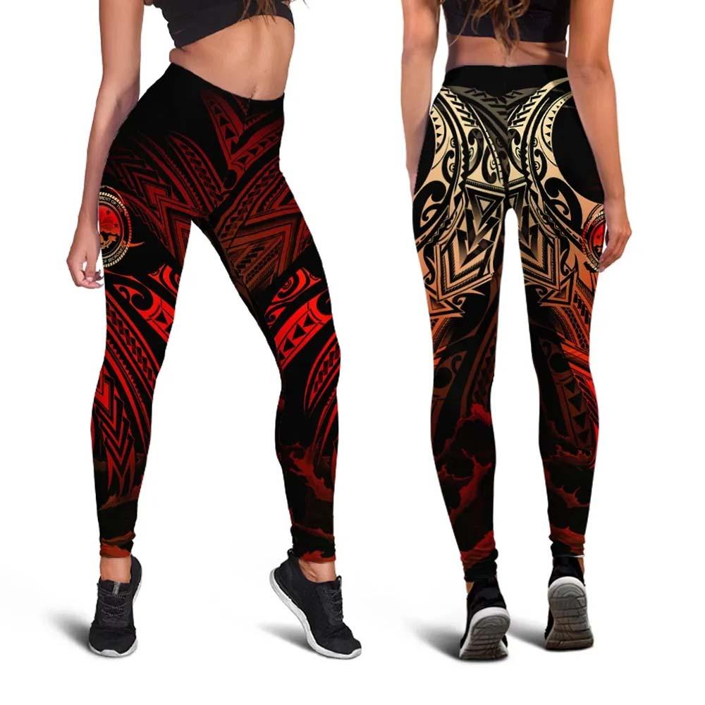 Federated States Of Micronesia Polynesian Legging - Legend Style