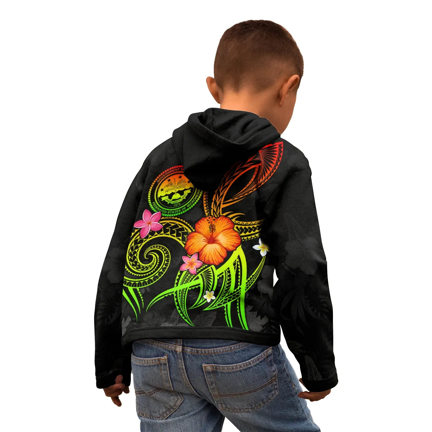 Federated States of Micronesia Polynesian Personalised Hoodie - Legend of FSM (Reggae)