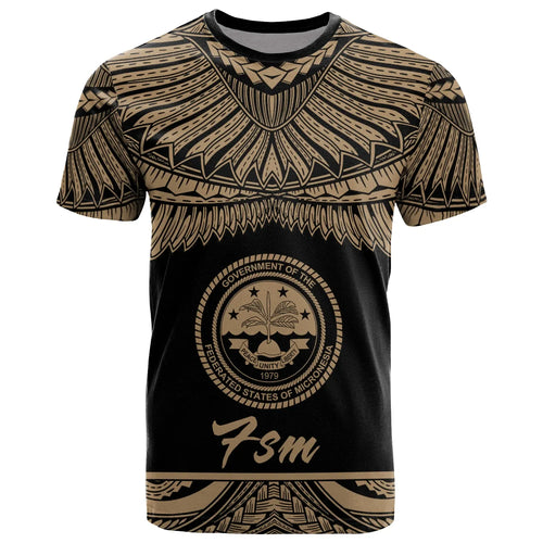 Federated States of Micronesia T-Shirt - Micronesia Pride Gold Version