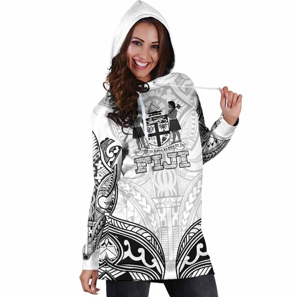 Fiji Hoodie Dress - Fiji Coat Of Arms Female