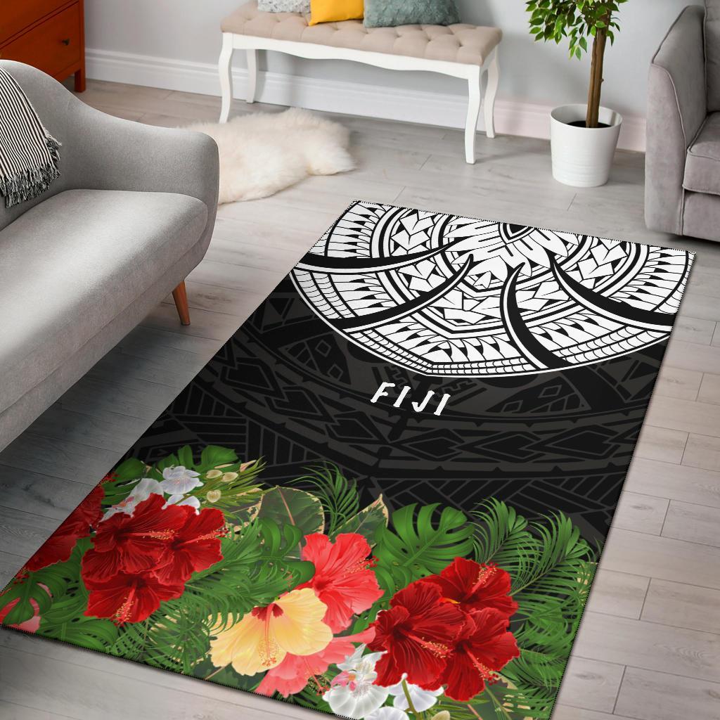Fiji Area Rug - Ginger Lei Pattern