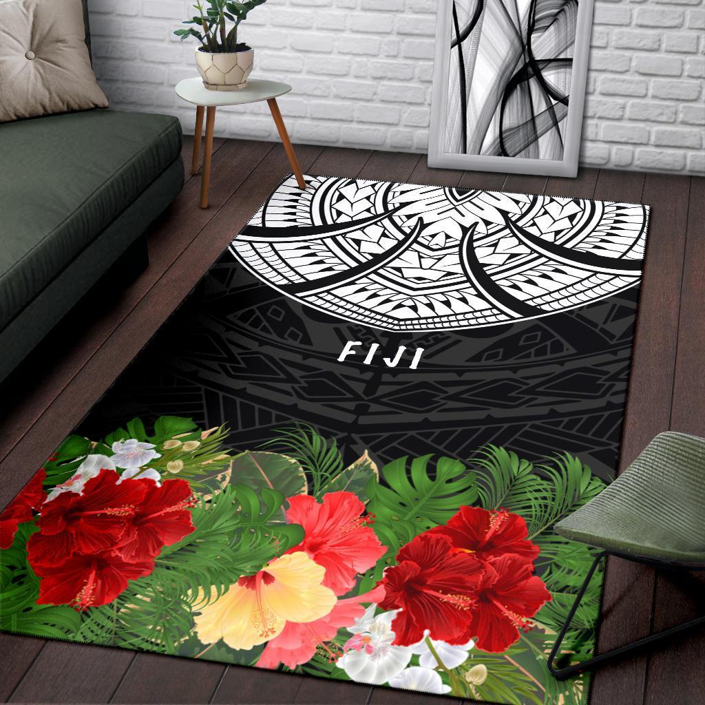 Fiji Area Rug - Ginger Lei Pattern