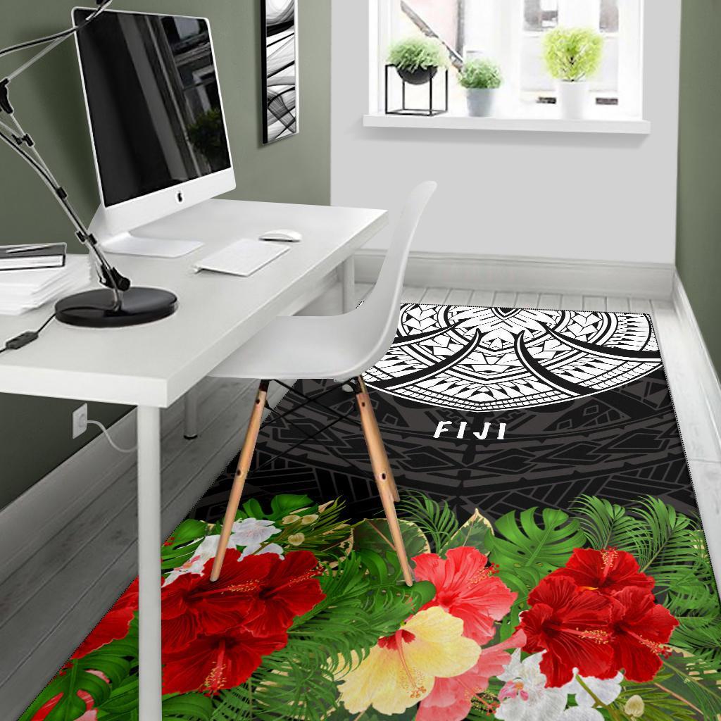 Fiji Area Rug - Ginger Lei Pattern