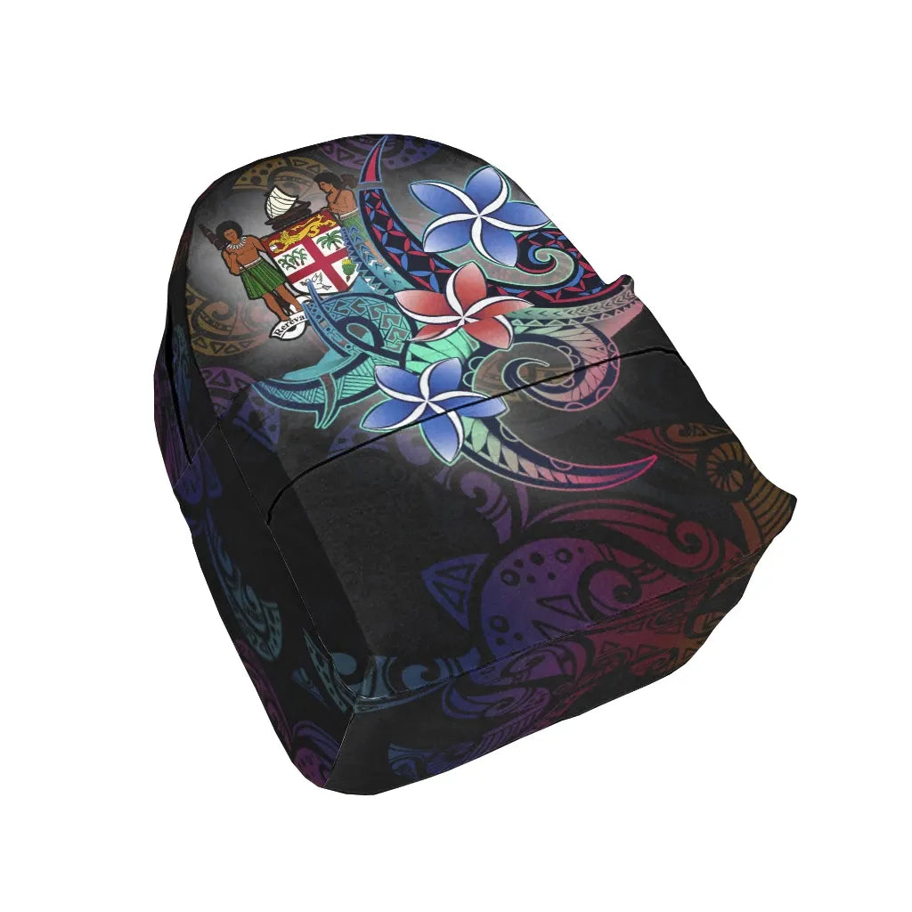 Fiji Backpack - Plumeria Flowers Style