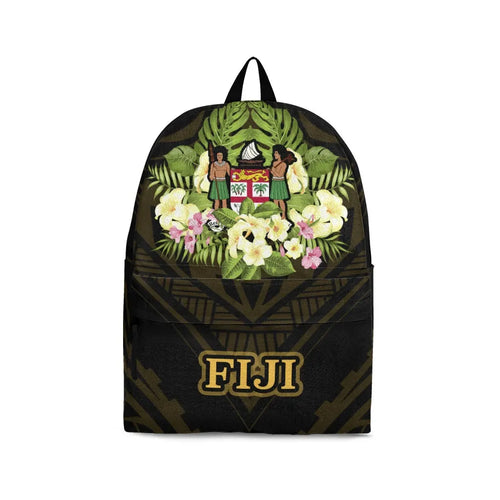 Fiji Backpack - Polynesian Gold Patterns Collection