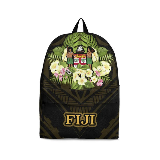 Fiji Backpack - Polynesian Gold Patterns Collection