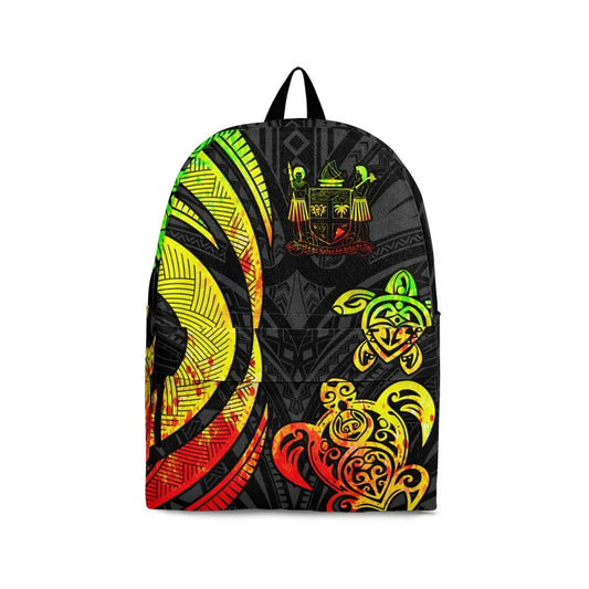 Fiji Backpack - Reggae Tentacle Turtle Crest