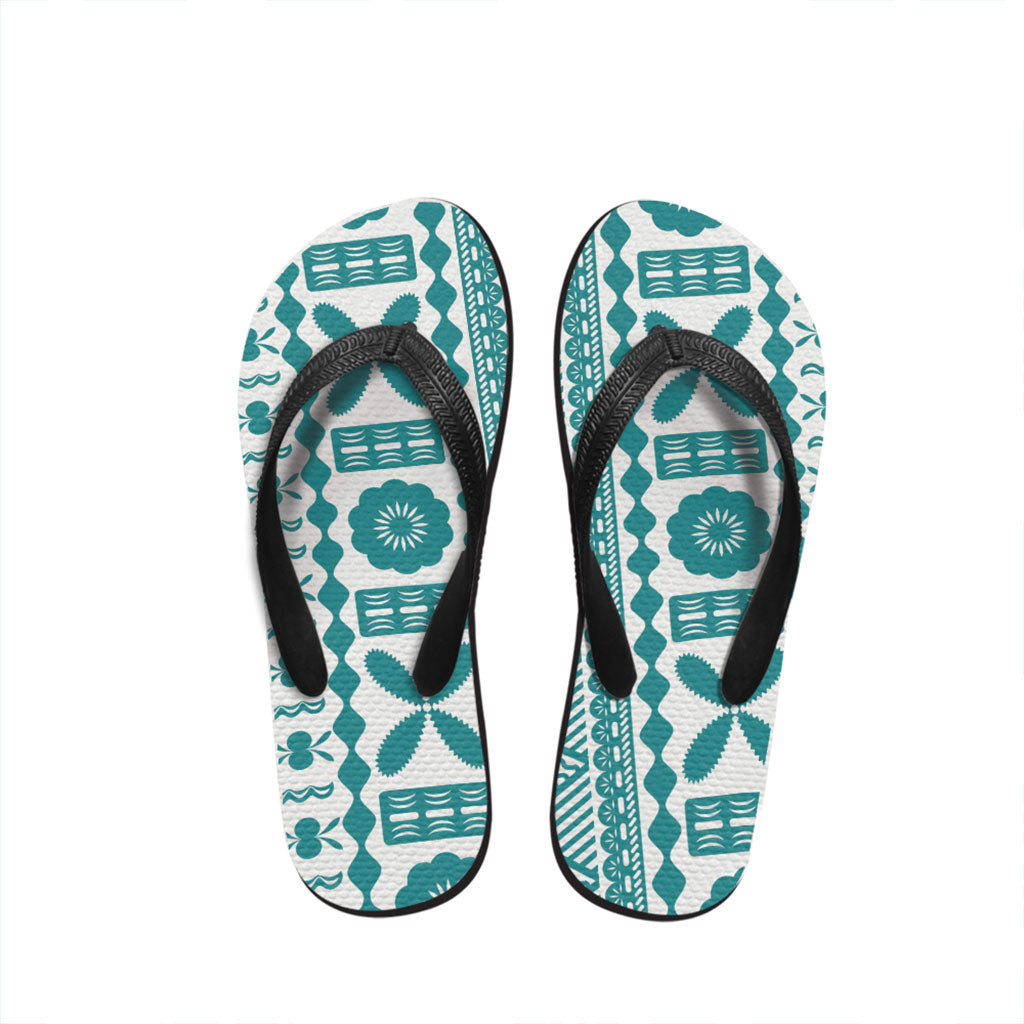 Fiji Flip Flop Bula Pattern