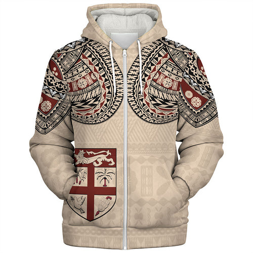 Fiji Sherpa Hoodie Bula Tattoo Art