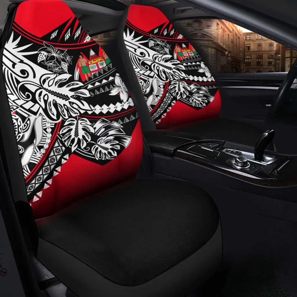 Fiji Car Seat Cover - Tribal Jungle Pattern
