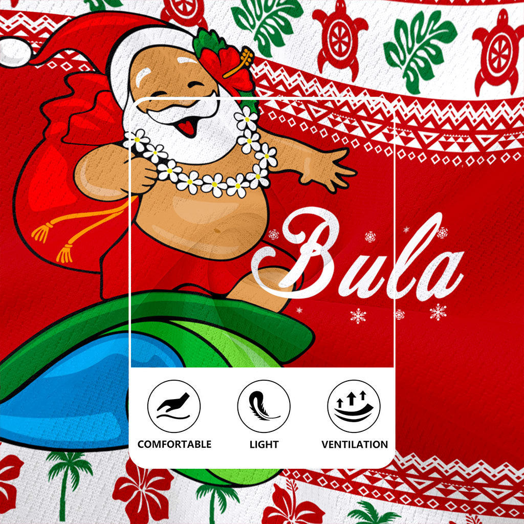 Fiji Rugby Jersey Santa Claus Ho Ho Ho Christmas