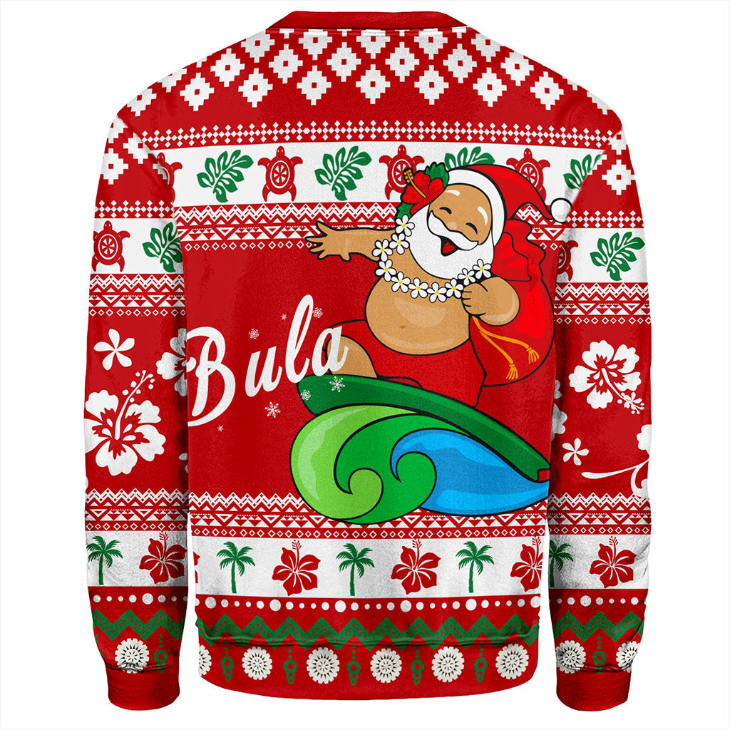 Fiji Sweatshirt Santa Claus Ho Ho Ho Christmas
