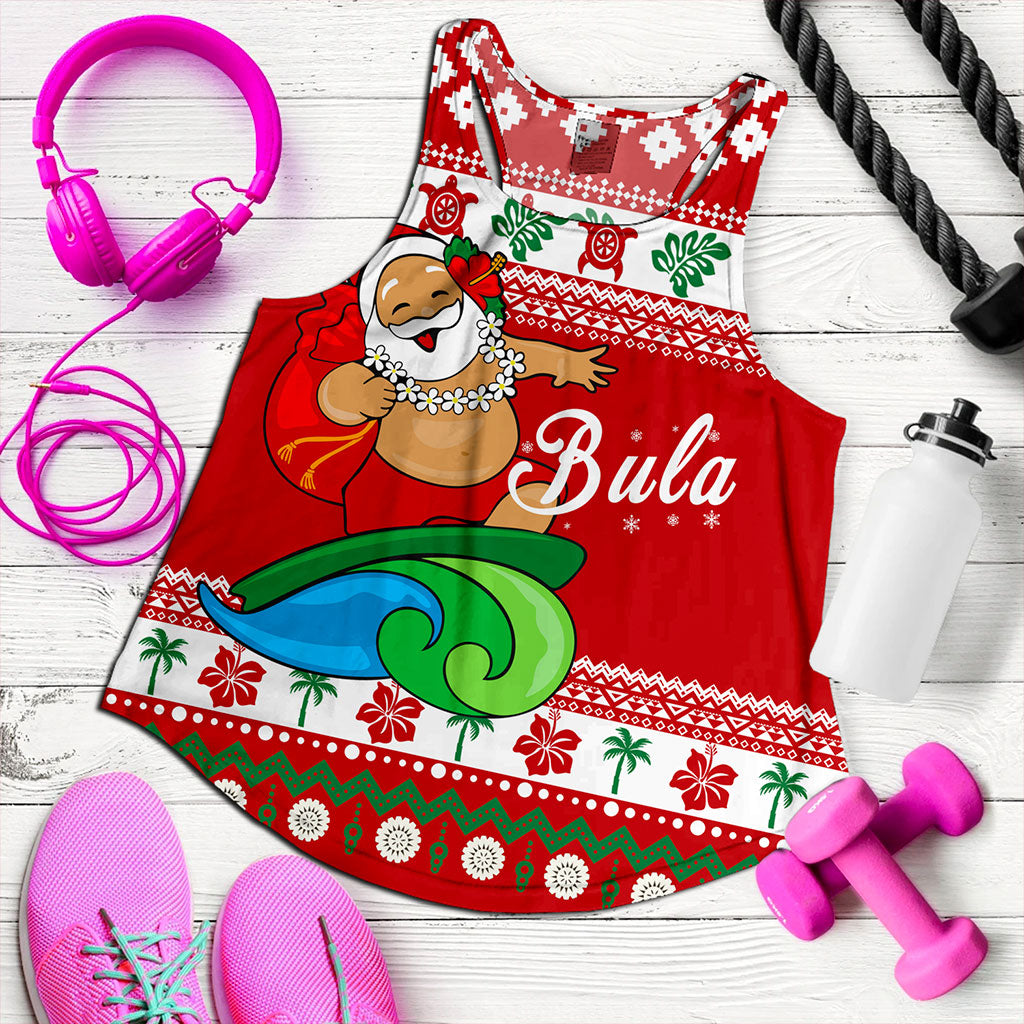 Fiji Women Tank Santa Claus Ho Ho Ho Christmas